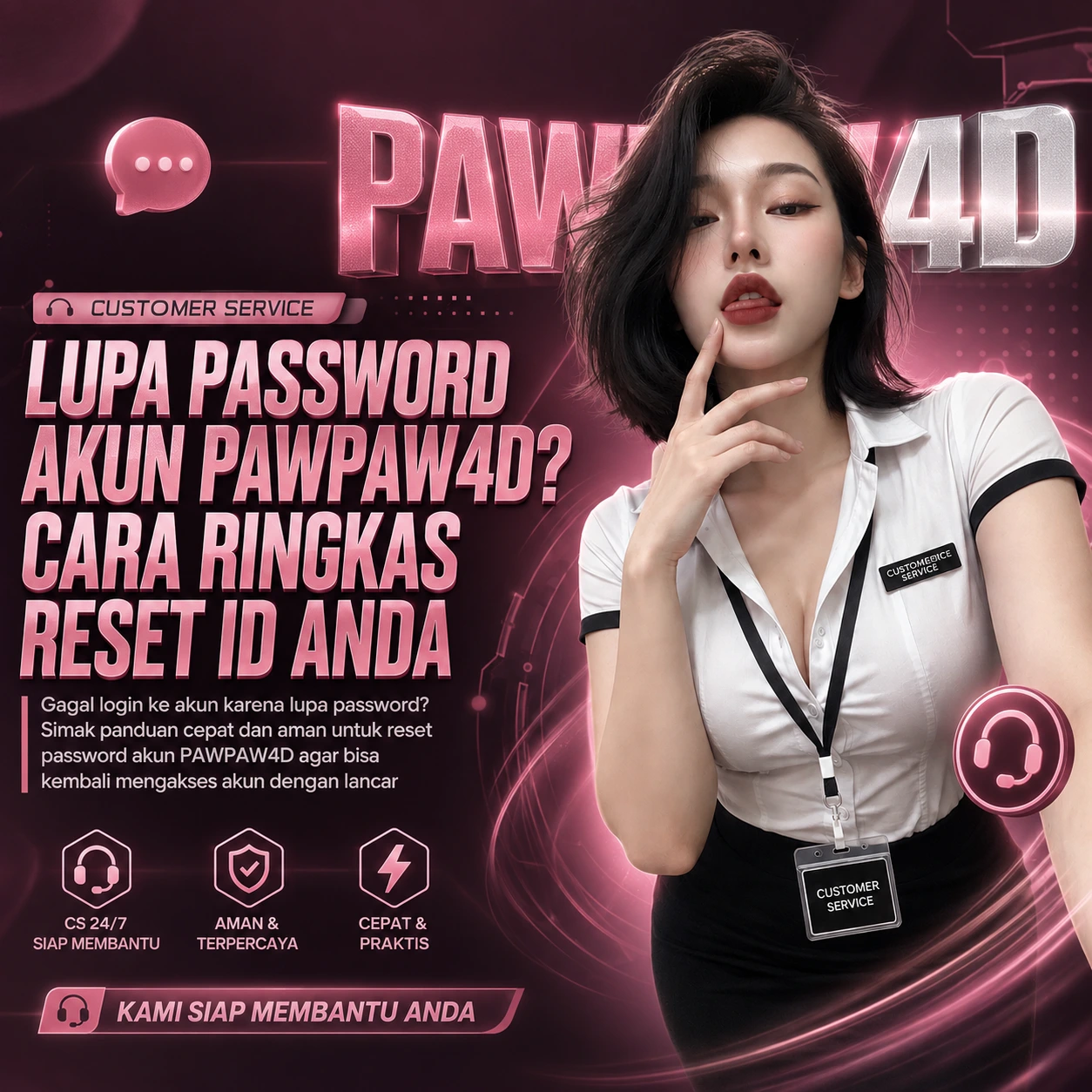 Lupa Password Akun PAWPAW4D? Cara Ringkas Reset ID Anda